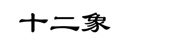 十二象