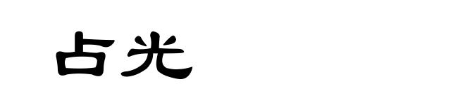 占光