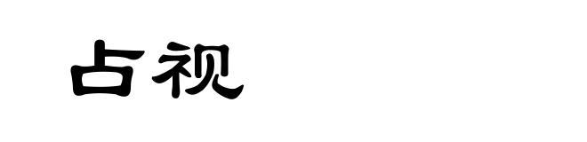 占视