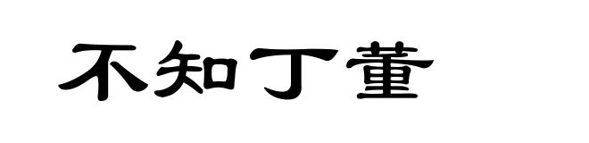 不知丁董