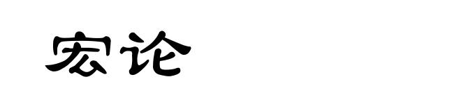 宏论