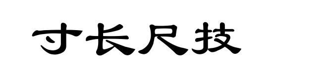 寸长尺技