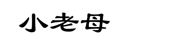 小老母