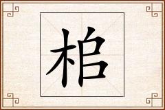 桘怎么写