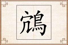 鴧怎么写