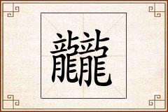 龖怎么写