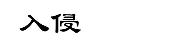 入侵