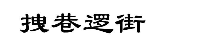 拽巷逻街