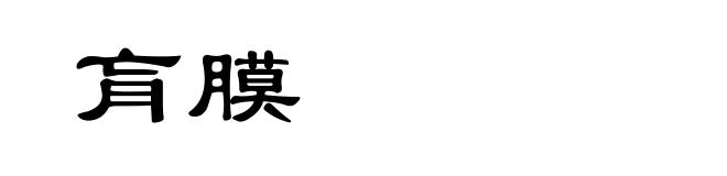 肓膜